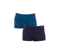 DIM Boxer Cotone Seamless Uomo x2, Blu Notte/Blu Denim, M