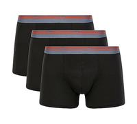 DIM Boxer Cotton Stretch Colori Classici Comfort Uomo x3, Nero, 5XL