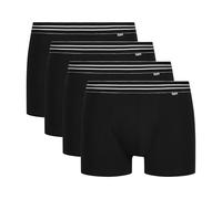 DIM Boxer Ecodim in Cotone Elasticizzato Comfort Uomo x4, Nero, M