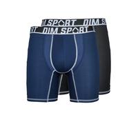 DIM Boxer DIM SPORT BOXER LONG MICROFIBRE PACK X2 in Multicolore T6