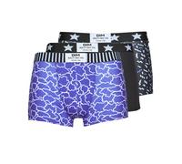 DIM Boxer DIM VIBES PACK X3 in Multicolore EU XXL