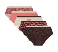 Dim Boxer Set di Boxer Les Pockets x5 Donna, Multicolore, M