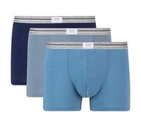 DIM Boxer Ultra-Resistenti in Cotone Elasticizzato Uomo x3, Jean Blue/Grigio topo/Blu cenere, 3XL