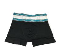 DIM boxer uomo bipack bianco/nero linea COTON STRETCH 96% cotone 4% elastan