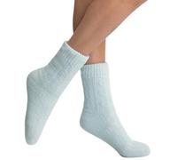 Dim Calzini donna Cocoon Fleece Mid-High x1 | Fodera in morbidissimo pile | Calore e comfort | Certificato OEKO-TEX, Blu cielo, 40-41