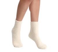 Dim Calzini donna - Cocoon Mid-High x1 | Morbidissimi e soffici | Certificati OEKO-TEX, Crema, 35-38