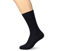 DIM Calzini Filo di Scozia Fini ed Eleganti Uomo x2, Blu navy, 39-42