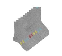 DIM Calzini per bambini Ecodim x5 | Comfort quotidiano | Cotone morbido e resistente, Grigio chiaro, 31-34