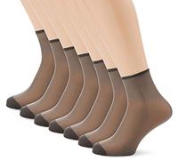 Dim Calzini Transparents Beauty – Resist Comfort & Tenuta – x6 Nero Taglia unica