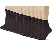 DIM Calzini Velati Beauty Resist Resistenti Donna x12, Nero, Taglia unica