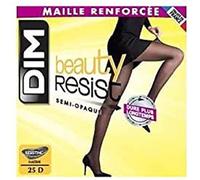 DIM Collant Beauty Resist Semi Opachi Donna x2, Nero, M
