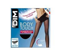DIM Collant donna Body Touch Voile trasparente x1 | Cintura ultra morbida | Comfort assoluto | Effetto seconda pelle | Invisibile sotto i vestiti, Nero, XL