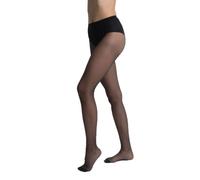 DIM Collant Donna Sublim Pancia Piatta x1 | Trasparente Scolpente | Effetto Vita Dimagrante | Lucentezza Naturale | Comfort ed Eleganza, Nero, L