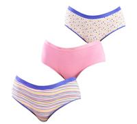 DIM Confezione da 3 Pantaloni Culotte New York con Fodera Interna D4C20