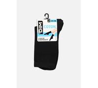 Dim - Coton Mi-Chaussettes X2 Nero - Calze e collant 39 - 42 Nero
