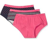 DIM Culotte Les Pockets in Cotone Colori e Fantasia Donna x3, Pacchetto Pretty Rose, L