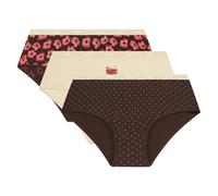 Dim Culotte Les Pockets in Cotone Colori e Fantasia Donna x3, Multicolore, M
