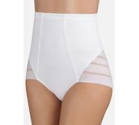 DIM Guaina a Vita Alta Diam's Control Medium Effetto Pancia Piatta Donna x1, Bianco, XXS