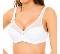 DIM Reggiseno con ferretto Generous Classic Donna – Microfibra elasticizzata, Sostegno, Bianco 90C