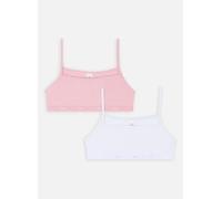 DIM Reggiseno Brassiere Les Pockets Ecodim Bambina x2, Rosa/Bianco, 14 Anni