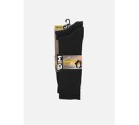 Dim - Fil D'Ecosse Mi-Chaussettes Homme X2 Nero - Calze e collant 43 - 46 Nero