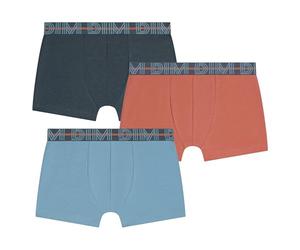 DIM garçon - Boxer Ecodim Coton Stretch x3 | Ceinture Logo Confort Extensible | Style Moderne