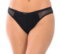 DIM Slip Mestruali Plumentis Cotone Bio Flusso Abbondante Dim Protect Donna x1, Nero, S