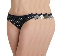 Dim Mutandine Mutandine Les Pockets x5 Donna, Multicolore, XS