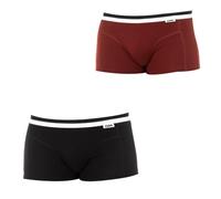 Unno DIM Basic 2 Boxer Alg. Elás Uomo, Marrone Turquin/Bleu Cobalt 87b), X-Large (Taglia Produttore: 5) (Pacco da 2