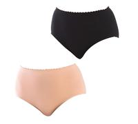 DIM Pack-2 Mutandine da Donna Body Touch Cotton Stretch D0DFP, Design Morbido e Confortevole per l'uso Quotidiano