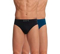 DIM Slip Micro Seamless Uomo x2, Blu Notte/Nero, M