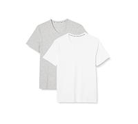 DIM Pack- 2 T-Shirt a Maniche Corte Scollo a V D0A6E da Uomo dal Design Basico e Versatile per Uomo
