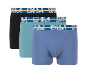 DIM Pack-3 Boxers System Tessuto Traspirante D01QU Uomo con Design per Comfort e Mobilità