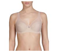 DIM Donna - Reggiseno classico generoso x1 | Sostegno perfetto per seni generosi | Microfibra elasticizzata | Retro a U e Spalline larghe | Look Moderno e Comfort, Nuova pelle, 80E