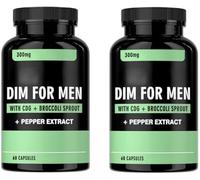 DIM per Uomini 300mg, Supporta l'Equilibrio Ormonale e la Vitalità,2pcs