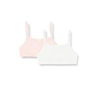 DIM Reggiseno Brassiere Les Pockets Ecodim Bambina x2, Rosa/Bianco, 14 Anni