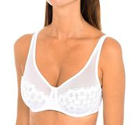 DIM Reggiseno con Ferretto Generous Pizzo Donna x1, Bianco, 80D