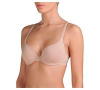 DIM Reggiseno Push-Up Mezza Coppa Invisifree Donna x1, Nuova pelle, 70A