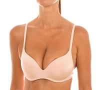 DIM Reggiseno Push-Up Senza ferretto Invisifree Donna x1, Nuova pelle, 75B