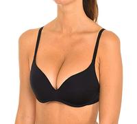 DIM Reggiseno Push-Up Senza ferretto Invisifree Donna x1, Nero, 4C