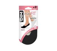 Dim Salvapiede in cotone della linea Invisifit da donna, Nero, 35-38