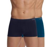 DIM Boxer Cotone Seamless Uomo x2, Blu Notte/Blu Denim, M