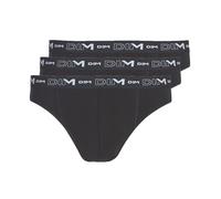 DIM Slip COTON STRETCH X3 in Nero T6