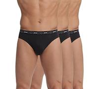 DIM Slip da uomo Set di 3 | Cotone elasticizzato Comfort | Sostegno ottimale | Senza etichetta, Nero, 5XL