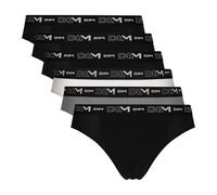 DIM Slip da uomo Set di 6 | Cotone Stretch Comfort | Sostegno quotidiano | Senza etichetta