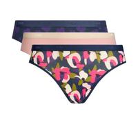 DIM Slip Donna con Tasche in Cotone x3 | Slip Multicolore | Comfort in Cotone ed Elastan | Cintura Morbida | Stile Quotidiano