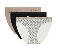 DIM Slip donna con tasche in cotone x3 | Slip multicolore | Comfort in cotone ed elastan | Cintura morbida | Stile quotidiano
