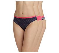 DIM Slip donna con tasche in cotone x3 | Slip multicolore | Comfort in cotone ed elastan | Cintura morbida | Stile quotidiano