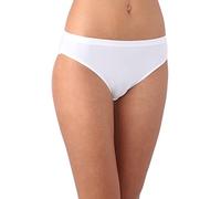 DIM Slip Midi Quotidiane in Cotone Bio Elasticizzato Donna x2, Bianco, L