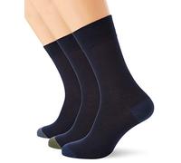 Dim Calzini Mix & Match Cotone misto x3 bicolore Comfort e traspirabilità Blu 43-46